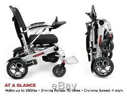 Porto Mobility Airline Capable Lightweight Folding Premium Motorized Wheel chair