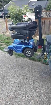 Power Chair With Lift Electric Wheelchair Scooter Vehicle Hoist Jack Merits