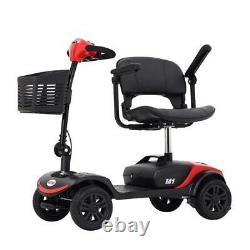 Power Scooter Lightweight Foldable Mobility Electric Wheelchair Automated 4Wheel