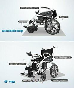 Power Wheelchair Motorized Electric Wheelchair Mobility Scooter Wheel Chair