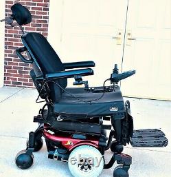 Power wheelchair Jazzy J 6 with 24 inch Bariatric seat-tilt and feet lift
