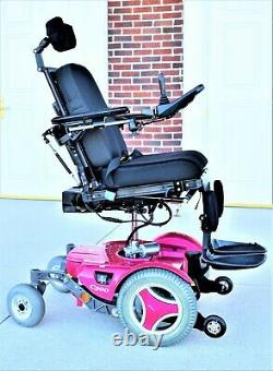 Power wheelchair Permobil C300 with seat lift manual feet lift and recline