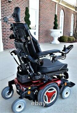 Power wheelchair Permobil M300 loaded tilt recline leg lifts lays flat pristine