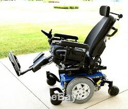 Power wheelchair Quantum Q6edge tilt feet lift smoothest running Q6 you will see