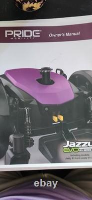 Pride Jazzy EVO 614 HD Heavy-Duty Power Wheelchair ATX Suspension, 450 lb