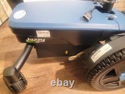 Pride Jazzy Evo 613 Power Chair, Electric Wheelchair, Black and blue -No miles