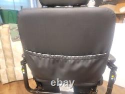 Pride Jazzy Evo 613 Power Chair, Electric Wheelchair, Black and blue -No miles