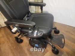 Pride Jazzy Evo 613 Power Chair, Electric Wheelchair, Black and blue -No miles