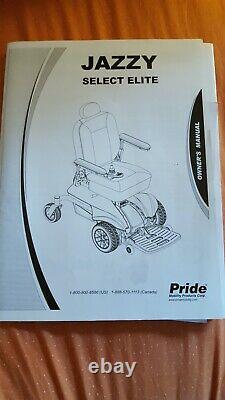 Pride Jazzy Select Elite mobility scooter