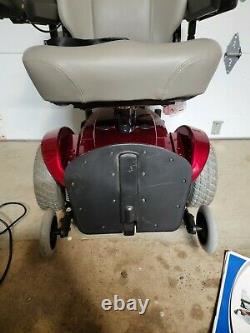 Pride Jazzy Select Red Mobility Power wheel Chair-Slightly Used
