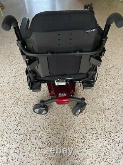 Pride Jazzy Select Red Mobility Power wheel Chair-Slightly Used