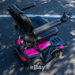 Pride Mobility GO-CHAIR Travel Electric Powerchair Used + 18 AH New Batteries