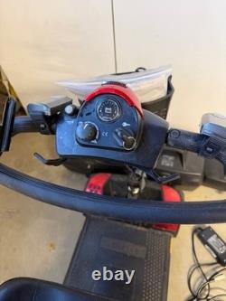 Pride Mobility Go-Go Elite Traveler scooter used with (2) extra 22 ah batteries