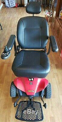 Pride Mobility Jazzy Elite Power Wheelchair Chair Motorized Scooter Red