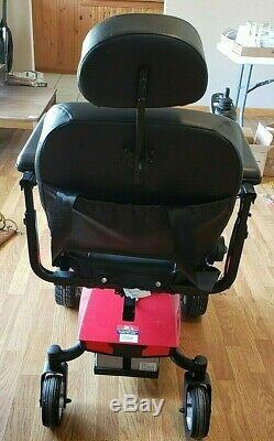 Pride Mobility Jazzy Elite Power Wheelchair Chair Motorized Scooter Red