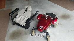 Pride Mobility Product Jazzy Select GT Red Power Chair SCOOTER EXCELlENT MANUAL