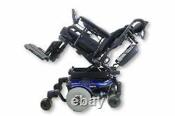 Pride Mobility Quantum Rehab 610 Power Chair Tilt & Power Legs 18x19 Seat