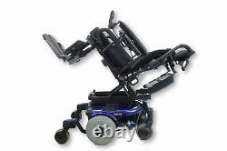Pride Mobility Quantum Rehab 610 Power Chair Tilt & Power Legs 18x19 Seat