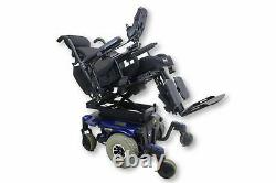 Pride Mobility Quantum Rehab 610 Power Chair Tilt & Power Legs 18x19 Seat