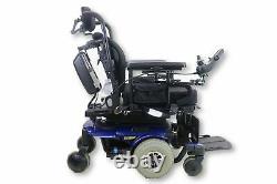 Pride Mobility Quantum Rehab 610 Power Chair Tilt & Power Legs 18x19 Seat