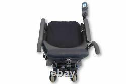 Pride Mobility Quantum Rehab 610 Power Chair Tilt & Power Legs 18x19 Seat