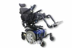 Pride Quantum Q6 Edge Power Chair Seat Elevate & Tilt 17 x 20 Seat