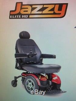 Pride mobile power chair Jazzy Select Elite Red