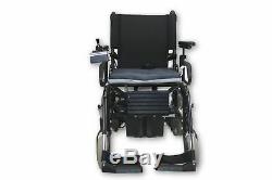 Quickie P-100 Power Chair Removable Leg Rests 17 x 16 Seat 15 Mile Range