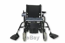 Quickie P-100 Power Chair Removable Leg Rests 17 x 16 Seat 15 Mile Range