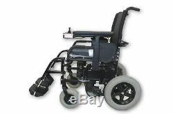 Quickie P-100 Power Chair Removable Leg Rests 17 x 16 Seat 15 Mile Range
