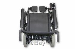 Quickie P-100 Power Chair Removable Leg Rests 17 x 16 Seat 15 Mile Range