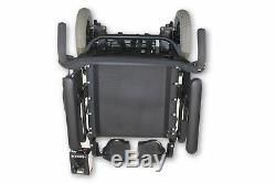 Quickie P-100 Power Chair Removable Leg Rests 17 x 16 Seat 15 Mile Range