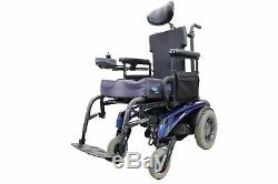 Quickie P-220 Electric Wheelchair Tilt Sunrise Medical 6.5 MPH Max