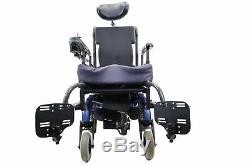 Quickie P-220 Electric Wheelchair Tilt Sunrise Medical 6.5 MPH Max