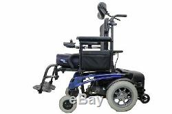 Quickie P-220 Electric Wheelchair Tilt Sunrise Medical 6.5 MPH Max