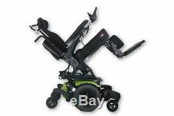 Quickie QM-710 Electric Wheelchair (2014) Tilt, Recline & Legs 20x20 Seat