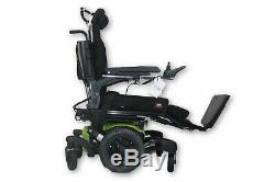 Quickie QM-710 Electric Wheelchair (2014) Tilt, Recline & Legs 20x20 Seat