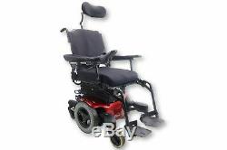 Quickie QM-710 Power Chair Seat Elevate, Tilt & Recline 17 x 20 Seat