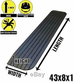 RK Safety RK-RTR Solid Rubber Power Wheel-Chair Scooter Threshold Ramp
