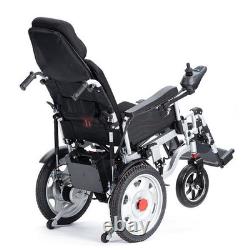 Reclining Electric Wheelchair All Terrain 4 Wheels Foldable Mobility Scooter