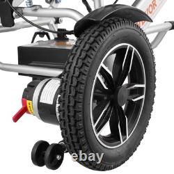 Reclining Foldable Electric Wheelchairs Mobility Scooter For All Terrain