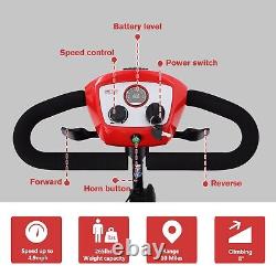 Red Folding 4 wheel Electric Power Mobility Scooter Travel WheelChair M1 Lite
