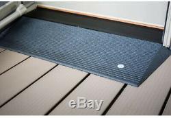 Rubber Threshold Ramp EZ ACCESS Mobility Wheelchair Scooter Beveled Edges Solid