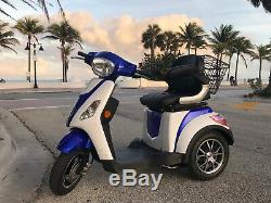 SCOOTER 600W Tricycle wheelchair 16mph handicap fun 3 Wheel ELECTRIC MOBILITY