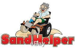 Sand Helper Electric Motorized All Terrain Beach Wheelchair
