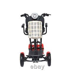 Scooter de Movilidad Eléctrica de 4 Ruedas Reposabrazos Ajustables, Asiento ANCO