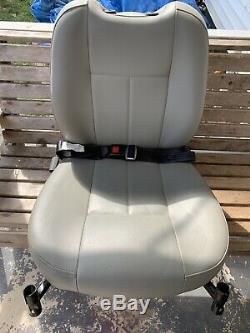 Seat With Brackets (No Headrest) For Pride Jazzy 1107 Power Wheelchair Scooter