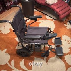 Serianie Lightweight Electric Wheelchair 300lbs Capacity Portable Mobility