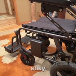 Serianie Lightweight Electric Wheelchair 300lbs Capacity Portable Mobility