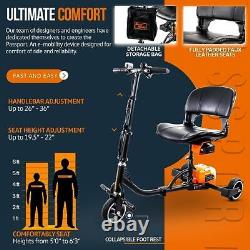 SuperHandy 3 Wheel Mobility Scooter Electric Powered Lightest Scratch & Dent